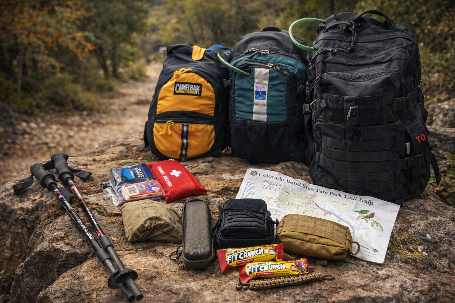 Be Prepared: Day Hike, Short Trip, and Bug-Out Bag Essentials