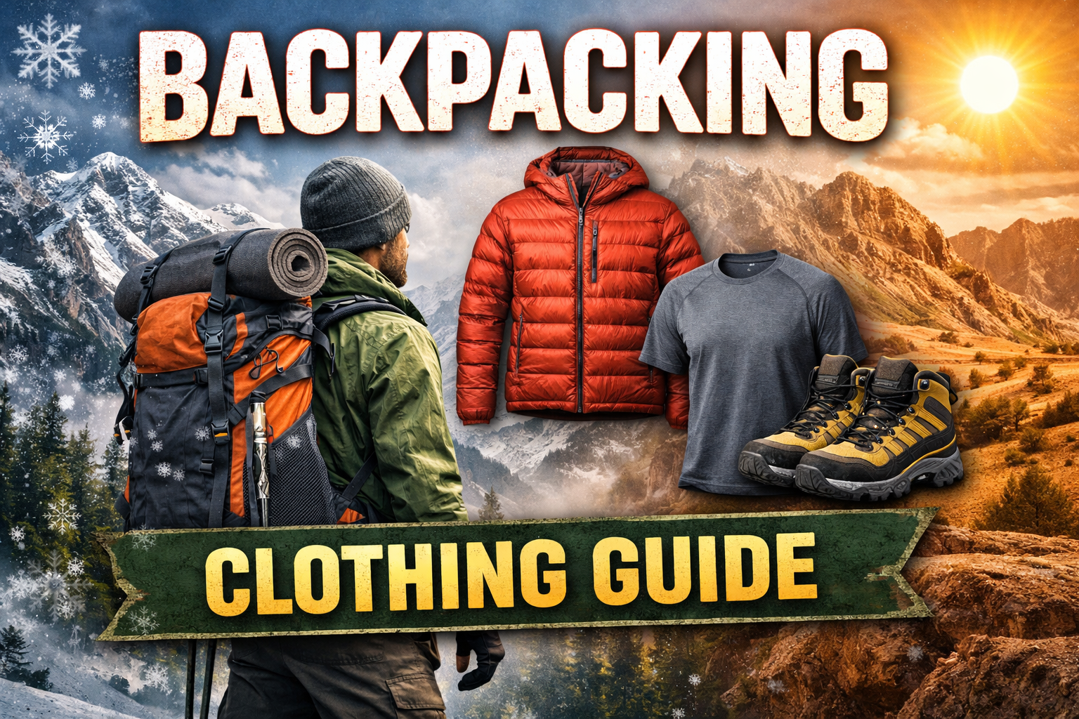 the Right Backpacking Clothes